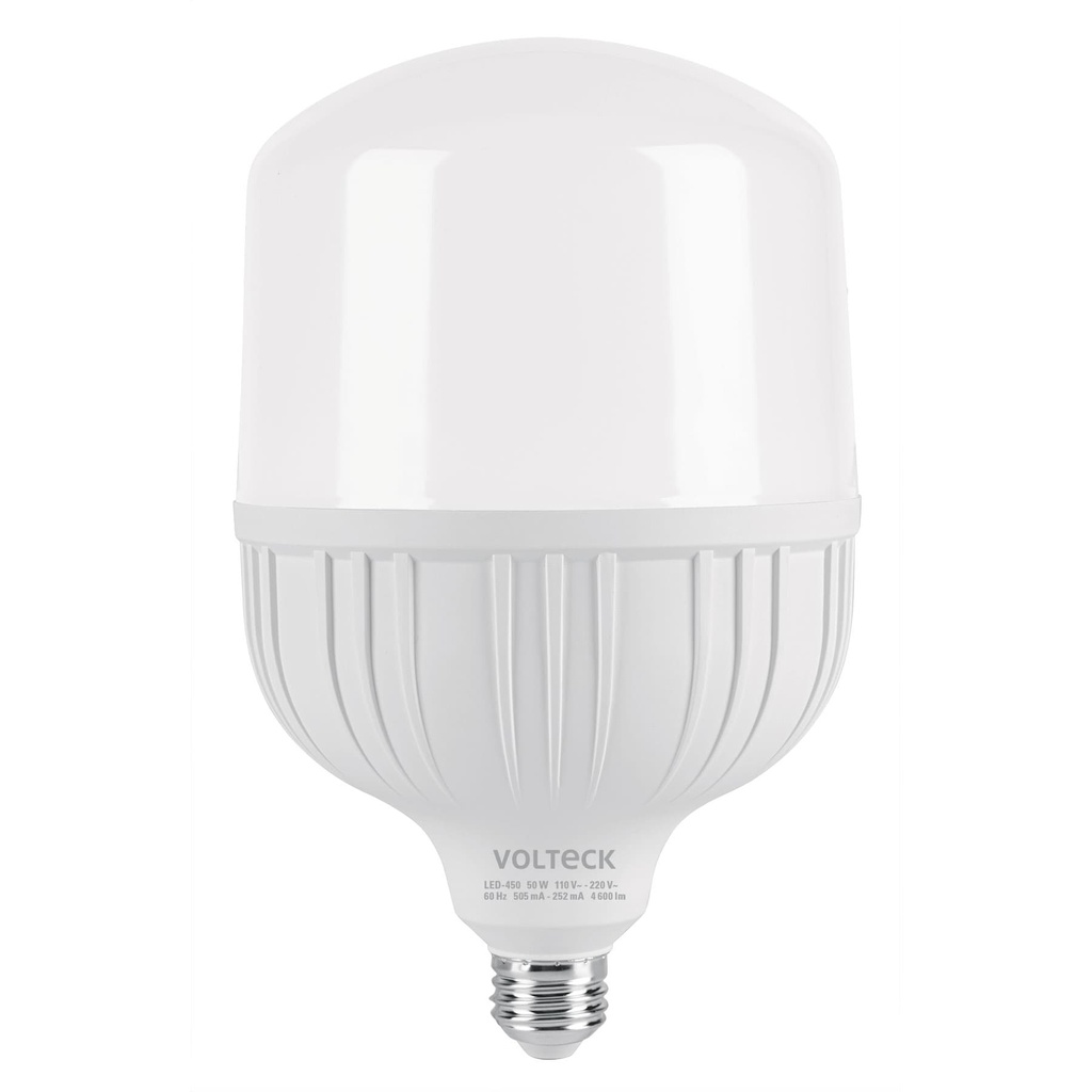 Lampara LED alta potencia 50 W (equiv.450 W), luz de dia