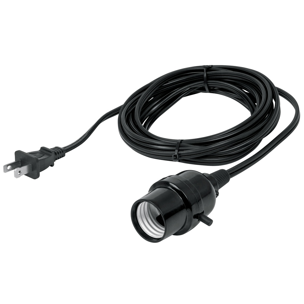 Portalamparas con cable de 4 m, Volteck