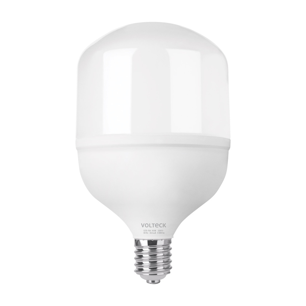 Lampara LED alta potencia 70 W (equiv. 750 W), luz de dia