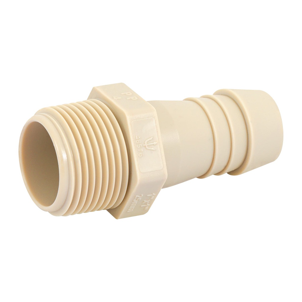 Adaptador insercion rosca exterior de 1'x 1', Foset