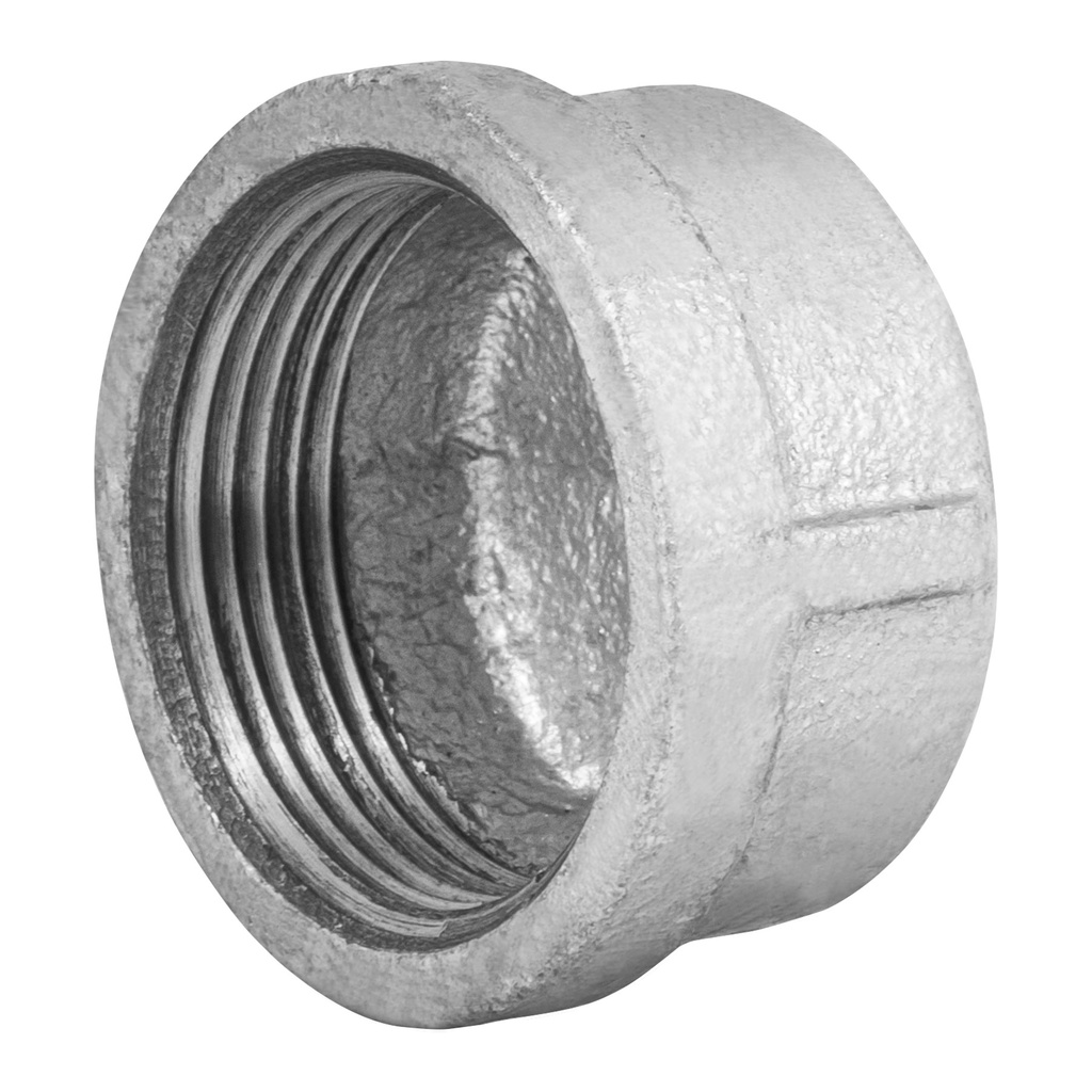 Tapon hembra 1-1/4' de acero galvanizado, Foset