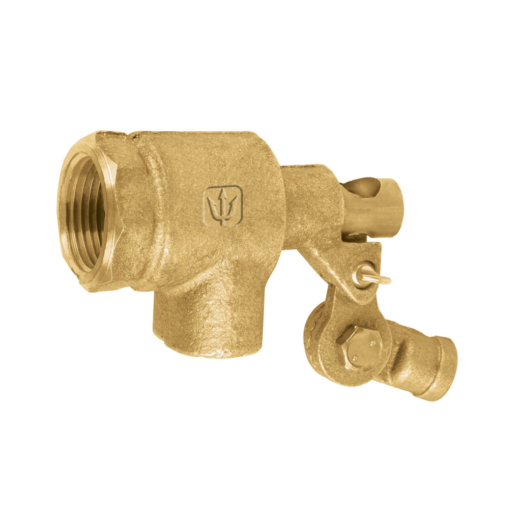 Valvula de flotador de laton 1', reforzada, Foset