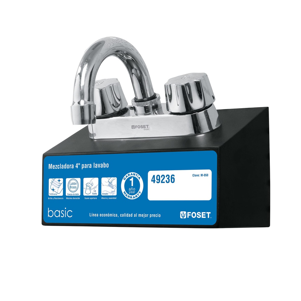 Exhibidor para mezcladora M-050, Foset