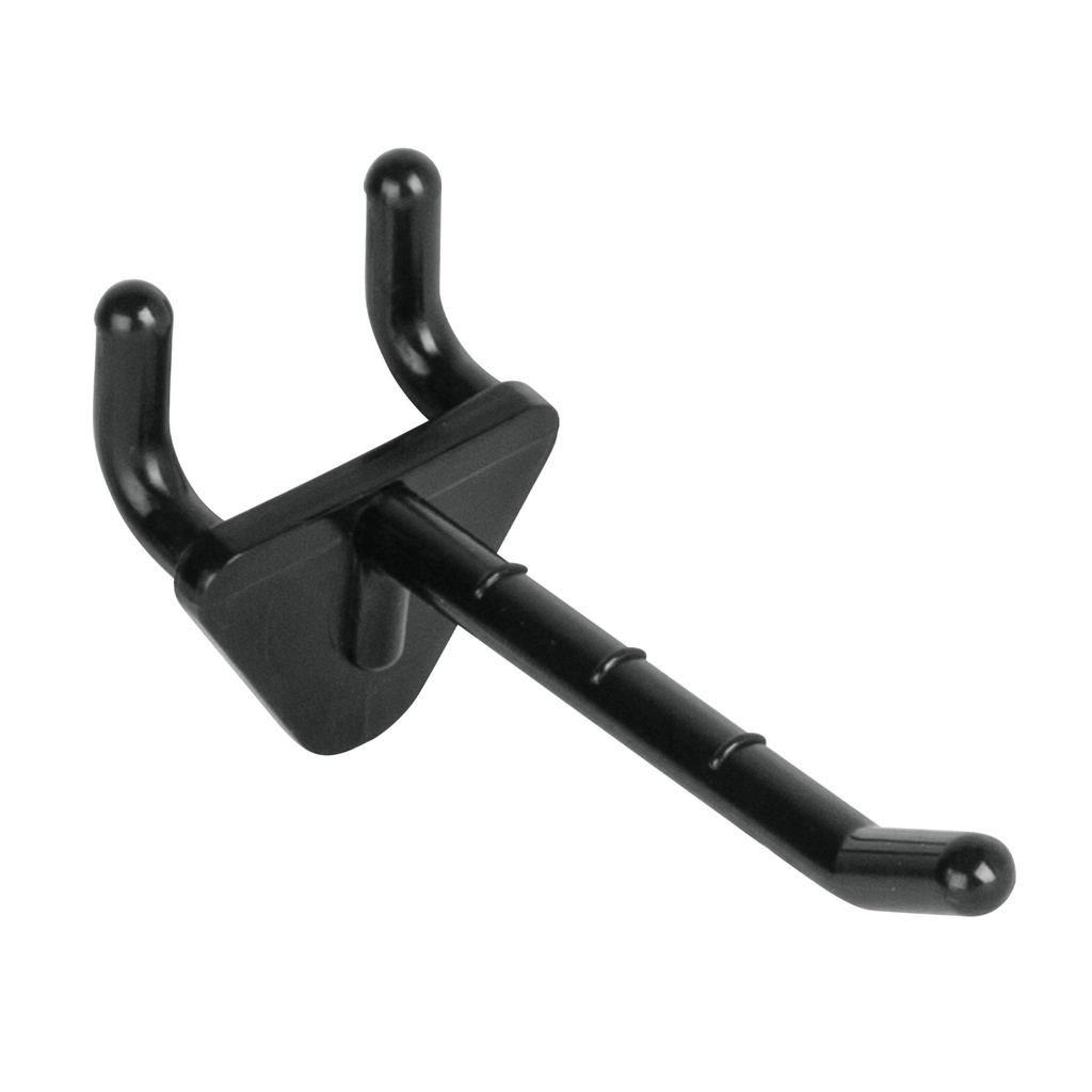 Gancho de plastico para perfocel y para ranurado, 2', Truper