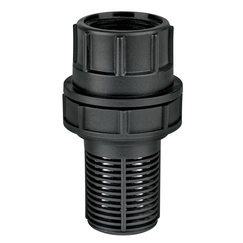 Valvula de pie (pichancha) de 1' de polipropileno, Foset