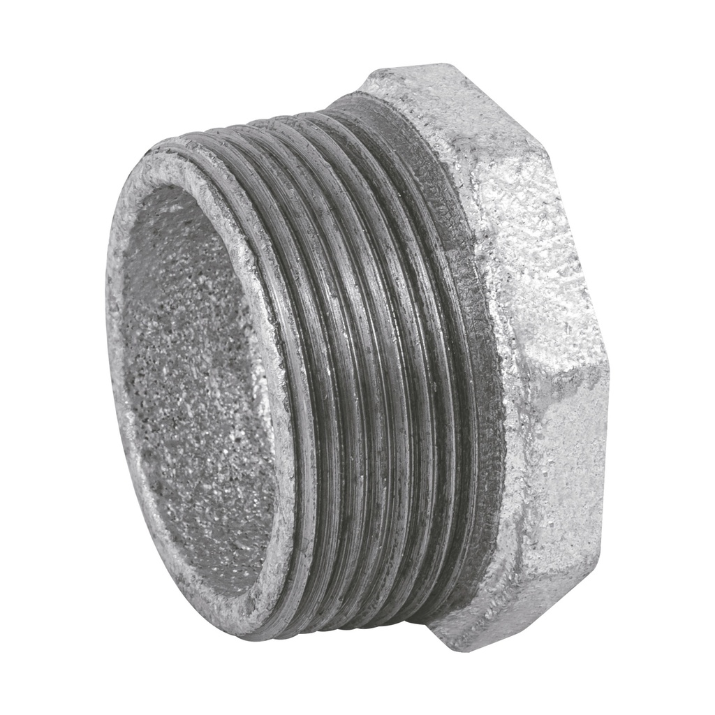 Reduccion bushing acero galvanizado 1-1/2 x 1', Foset