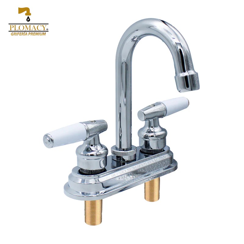 Mezcladora Para Lavabo 4" Hibrida Tipo Bar y Maneral Tipo Palanca Plomacy (PM4PP)