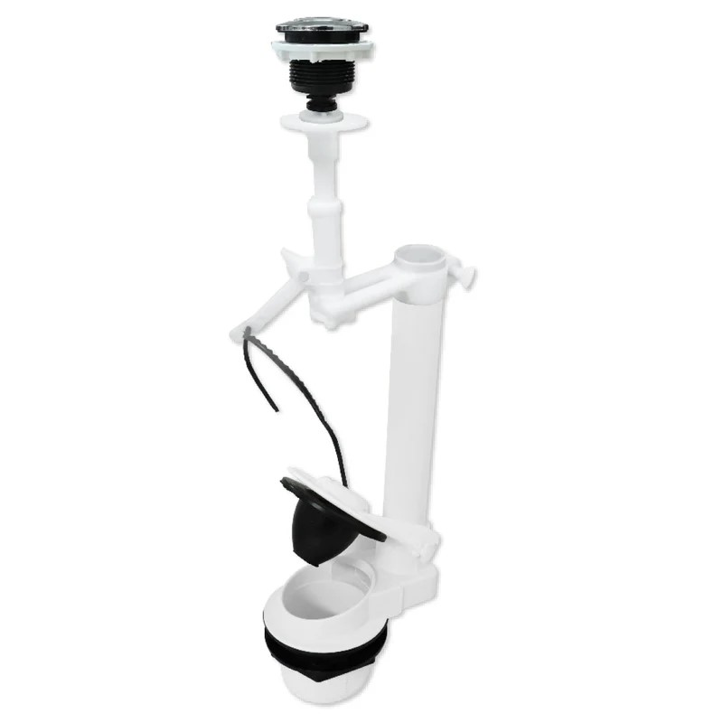 Valvula de Descarga Para Sanitario 3" Roscada Con Pulsador Inteligente de 38mm.  (2592)