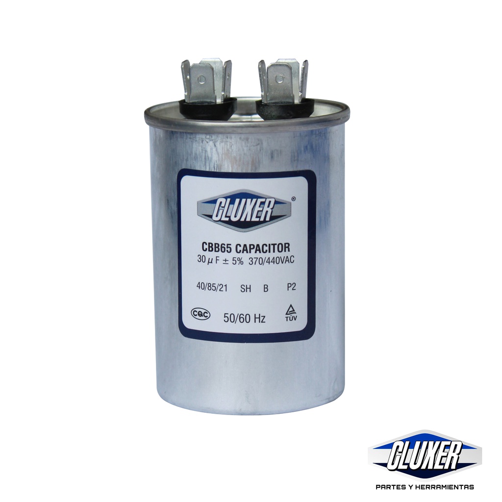 1 Capacitor De 30 Mf Dual 440-370vac +-5% 50/60hz