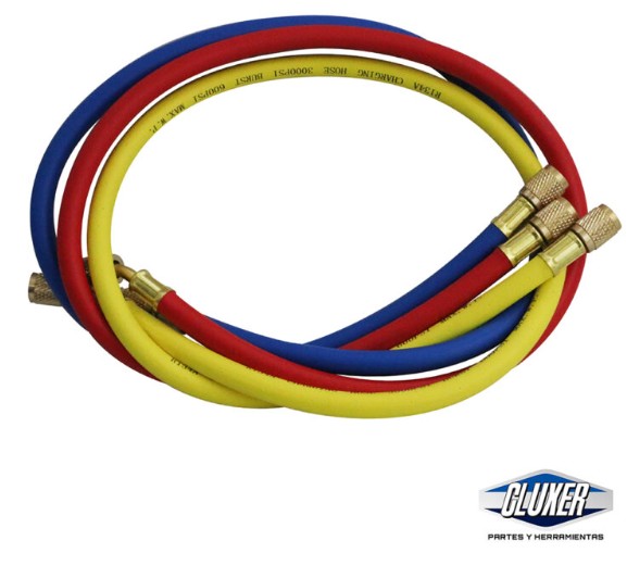 1 Juego De 3 Mangueras 36 R-22 3000 Psi Cx-j3mr22