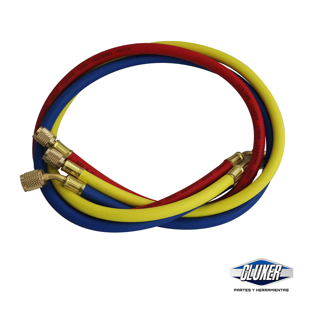 1 Juego De 3 Mangueras 36 R-410, 4000 Psi Cx-j3mr410