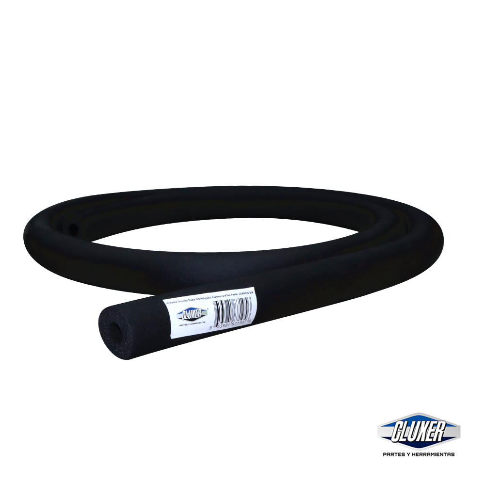 Aislante Termico Tubo 5/8 Pulgada, Espesor 3/8 Pulgada, Largo 1.8 Metros, Modelo: CXAR5/8-3/8 Marca CLUXER