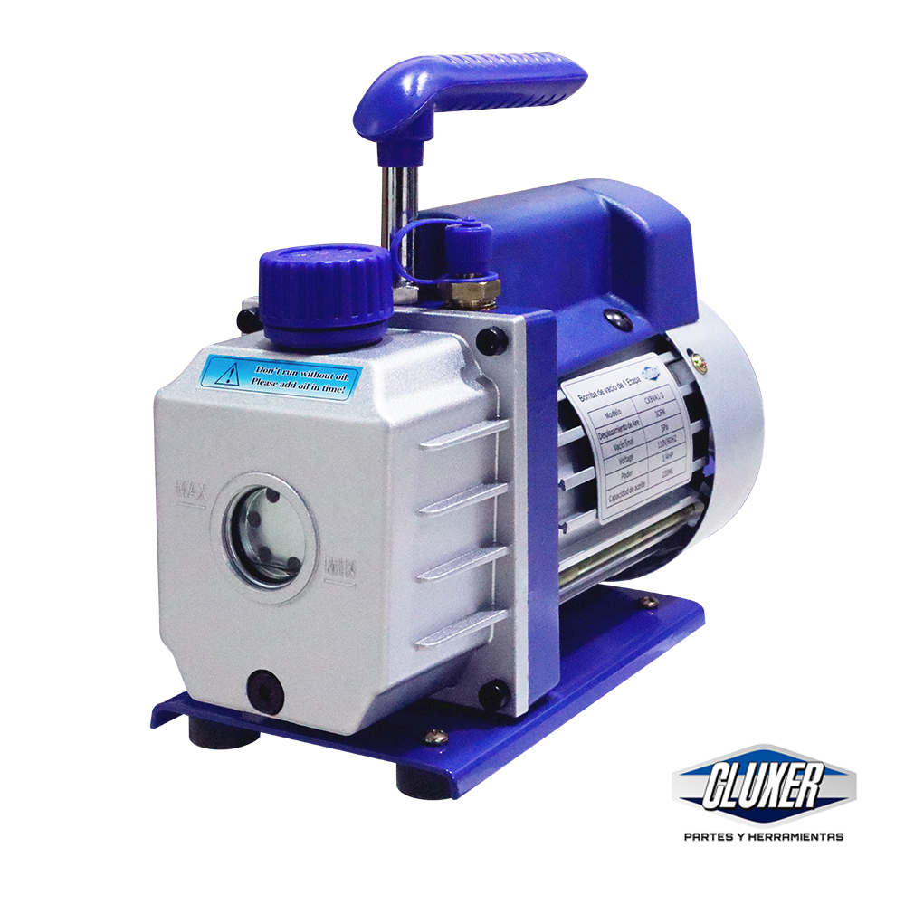 Bomba De Vacio 3cfm 1 Etapa 1/4hp
