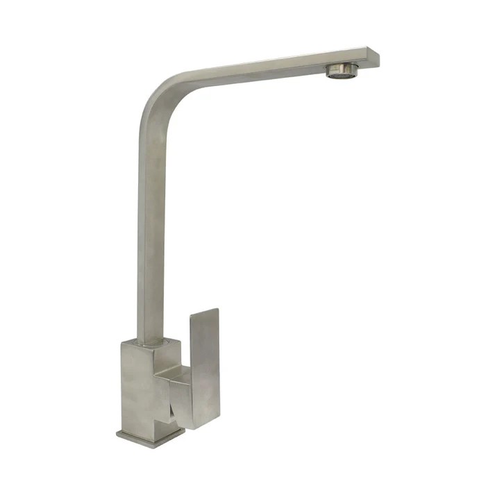 MEZCLADORA MONOMANDO P/FREG. AC.INOX.304 ACAB.NATURAL