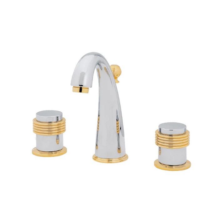 MEZCLADORA 8" A 12" ORO-CROMO M/ANILLO