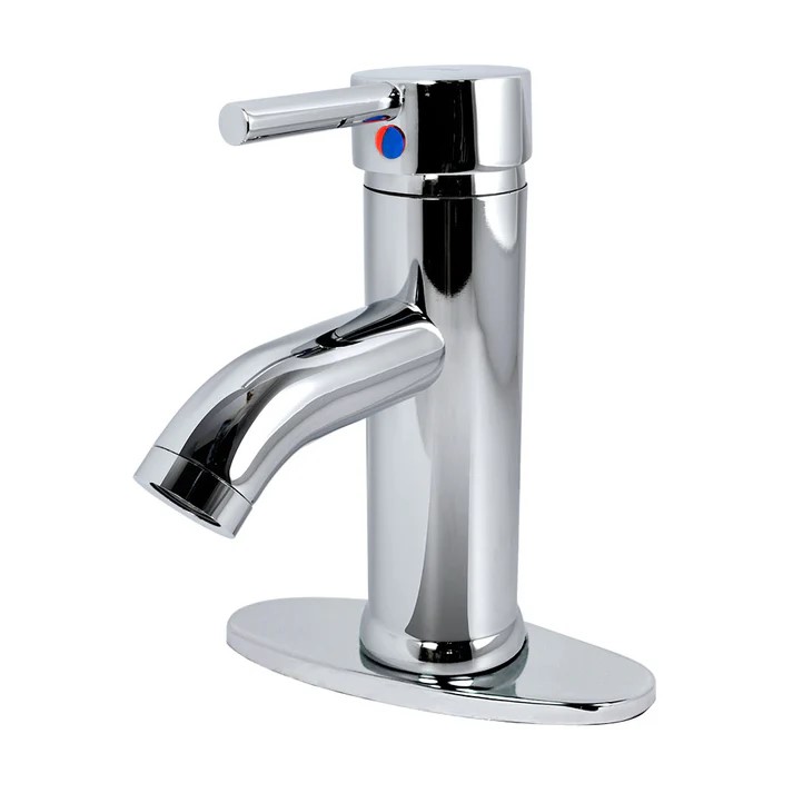 MEZCLADORA MONOMANDO P/LAV C/CUBIERTA A.CROMO