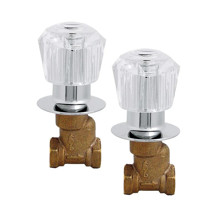 JUEGO LLAVES EMP.ROSC.M/ACRILICO C/CHAP.A.BCE.