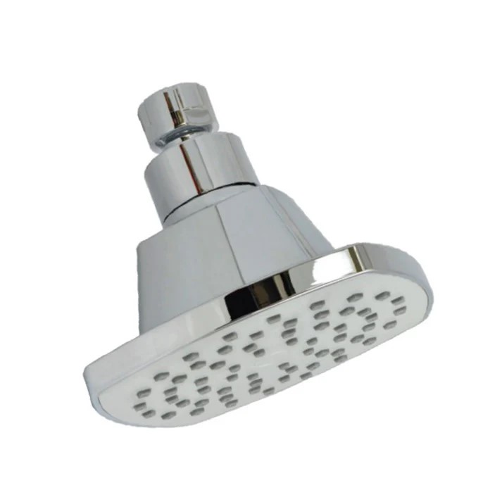 REGADERA  PIRAMIDAL DE ABS ACAB. CROMO 5”