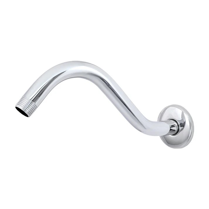 BRAZO RED DE FIERRO C/CHAP A.INOX P/REG LONG 26CM A.CROMO