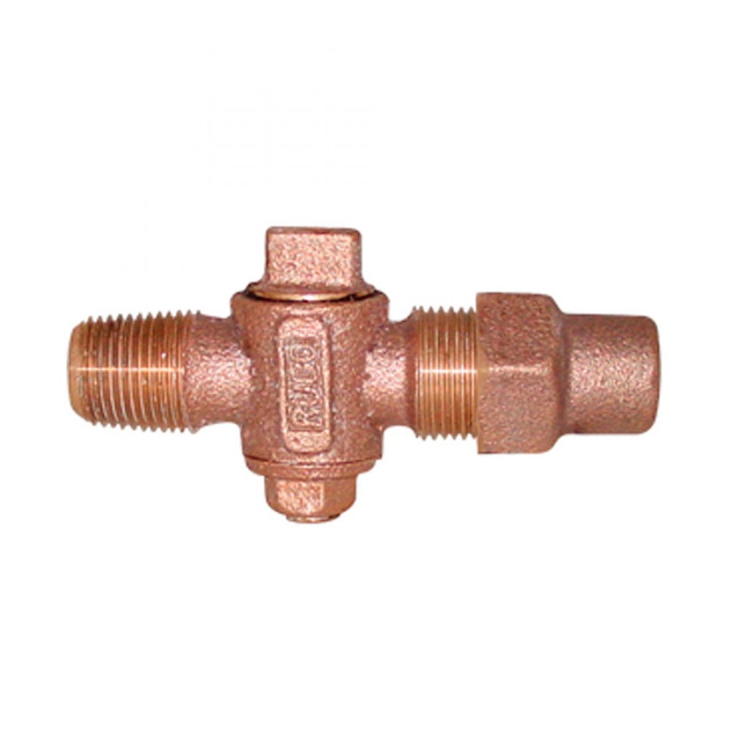 22MM. VALVULA INSERCION P/TO. COBRE