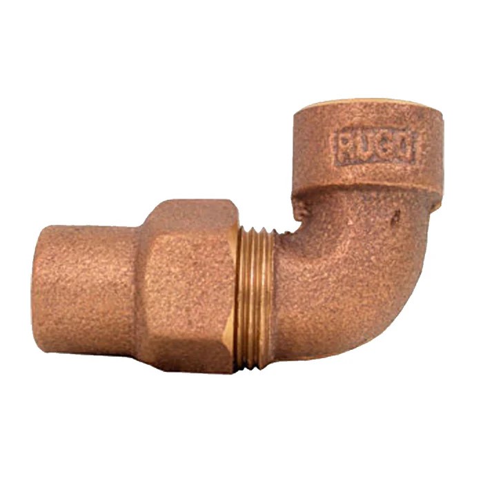 CODO COM. DE FIERRO A COBRE DE 13 MM