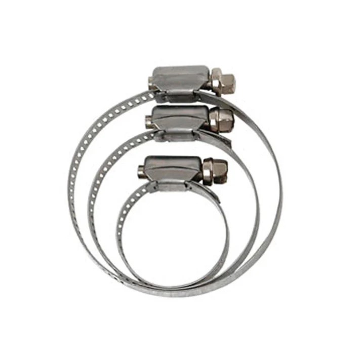 NUM. 6 ABRAZADERA DE ACERO INOX.