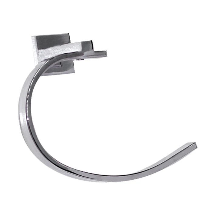 TOALLERO DE GANCHO DE SEMIEMPOTRAR ACA/CROMO