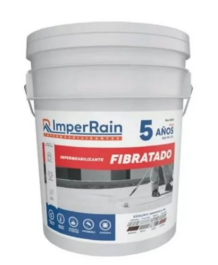 IMPERMEABILIZANTE FIBRATADO 5 AÑOS 19 LTS IMP