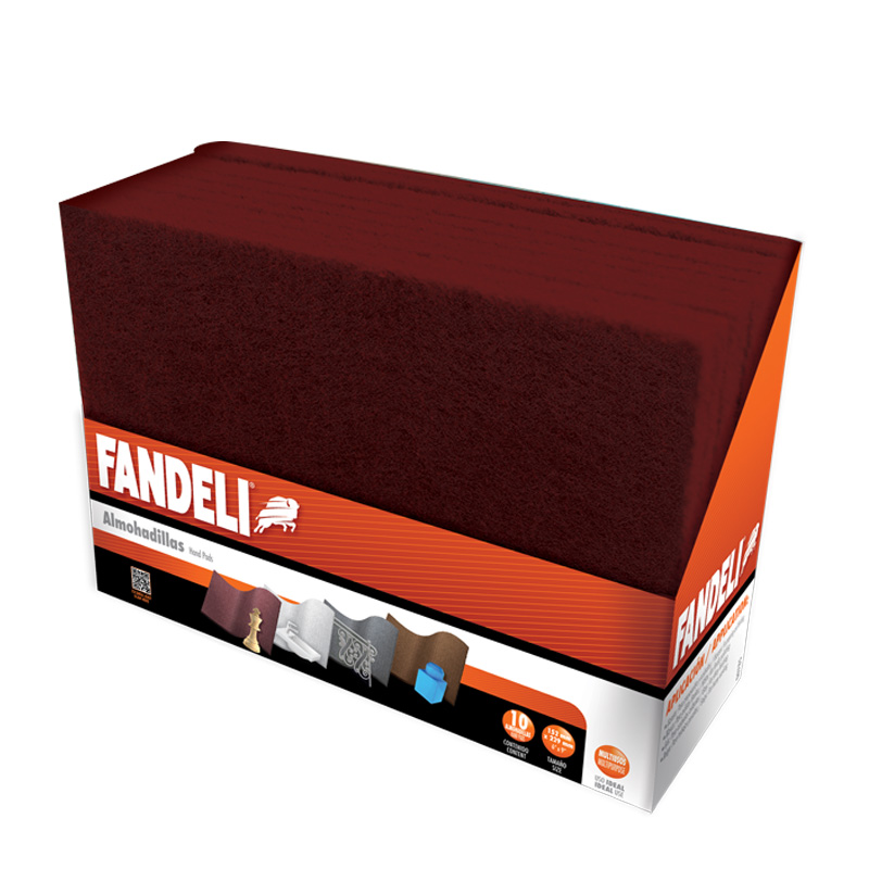 FIBRA FNDL MARRON 6x9” MED/FINO