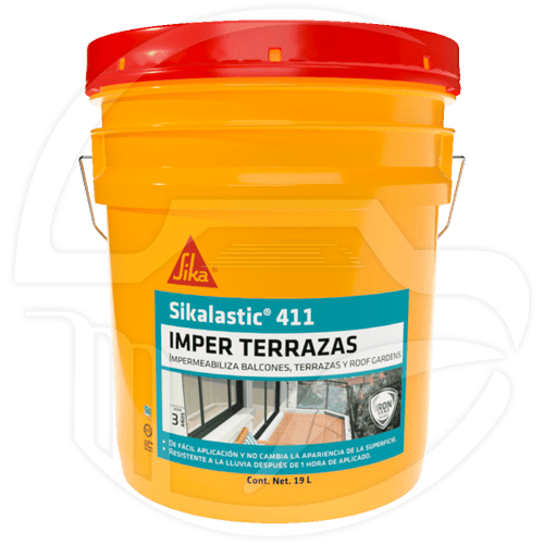 SIKALASTIC-411 IMPER TERRAZAS 19.2 Kg.