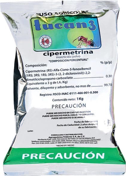 VENENO EN PVO P/HORMIGAS TUCAN 3 BOLSA 1 KILO