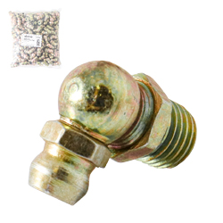 GRASERA M8 X 1 45 GRADOS (Precio x pieza - Empaque c/200 pzas)