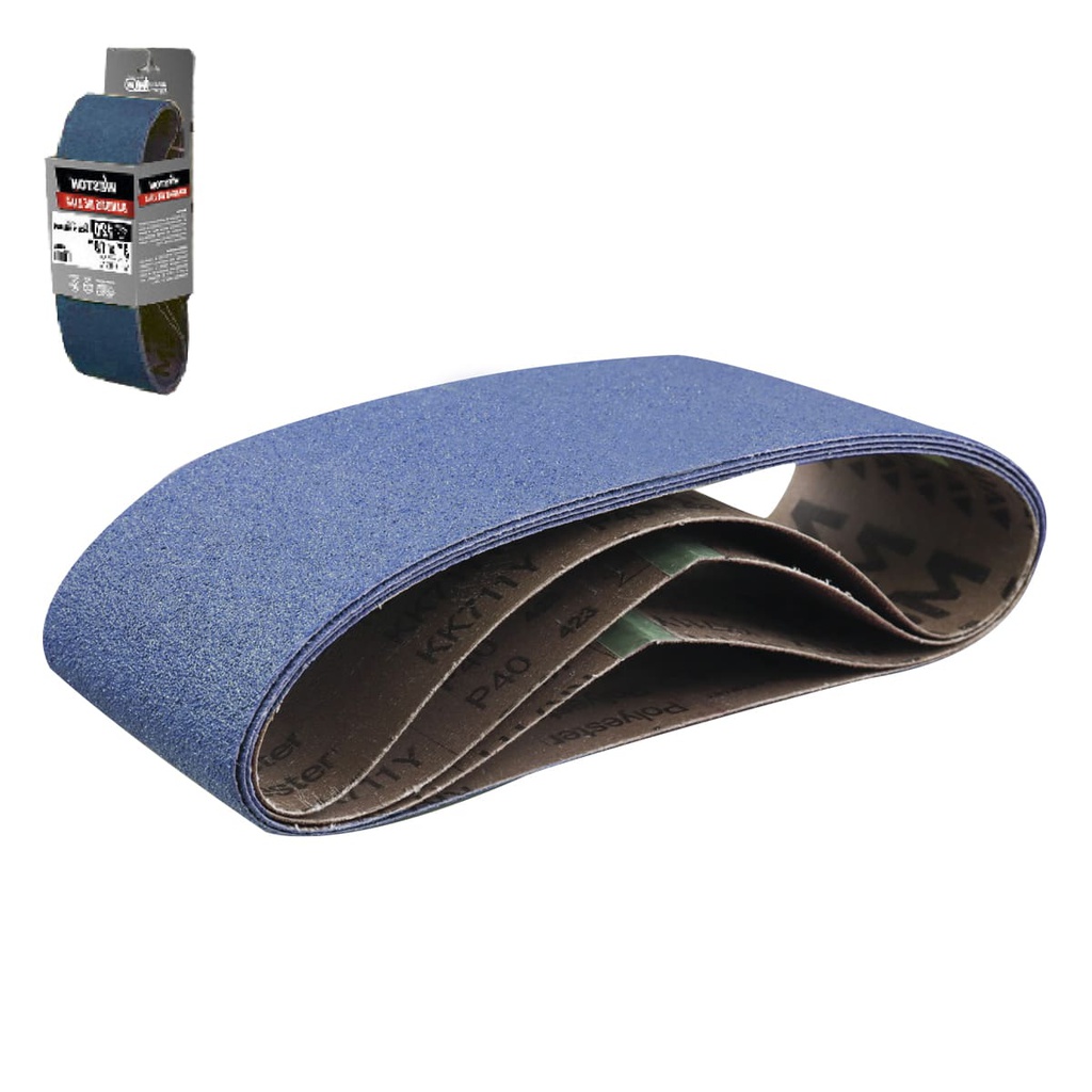 BANDA DE LIJA WESTON 4" X 24" ZIRCONIA ZK713X G120