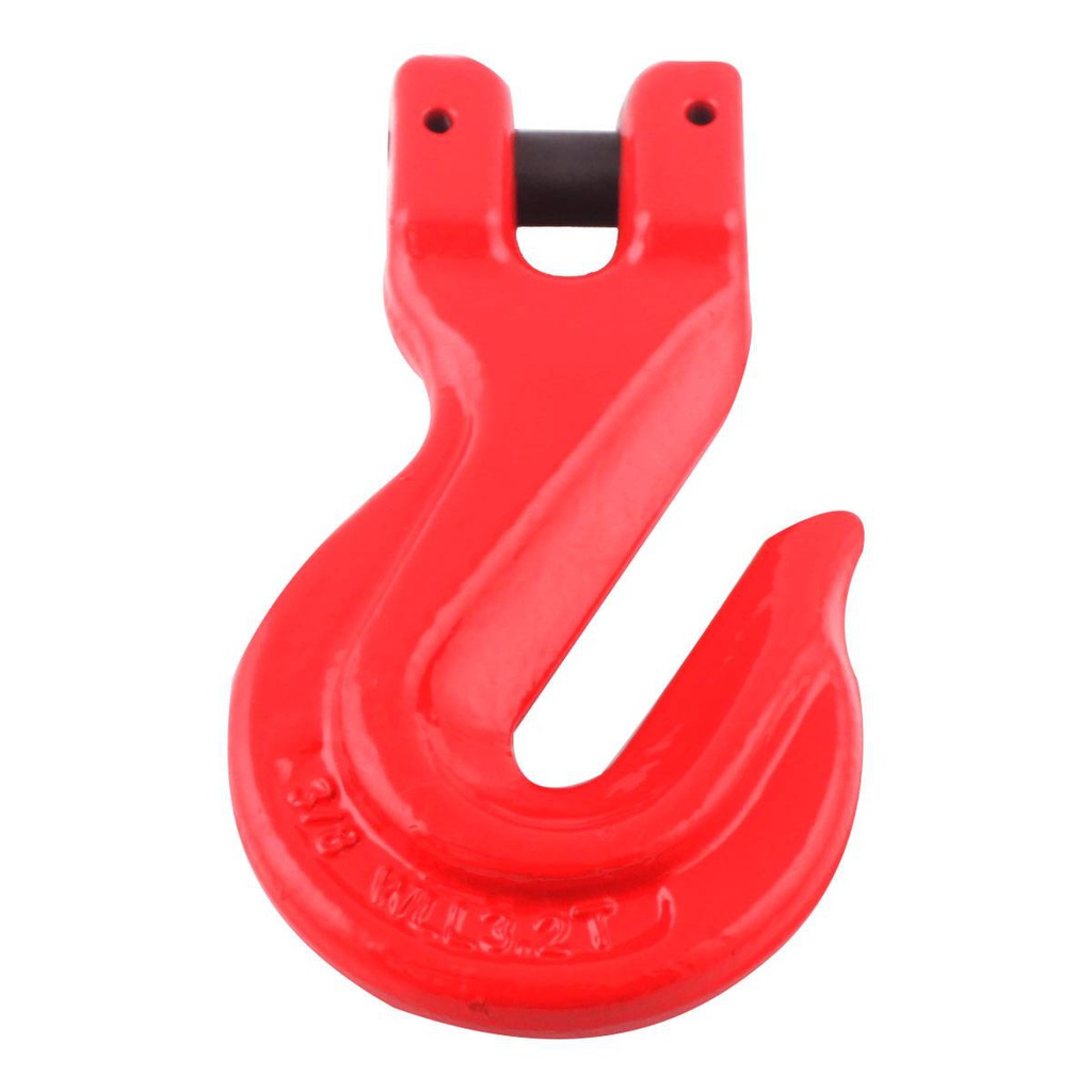 GANCHO CLEVIS G80 ROJO 1/4" TRABACADENA
