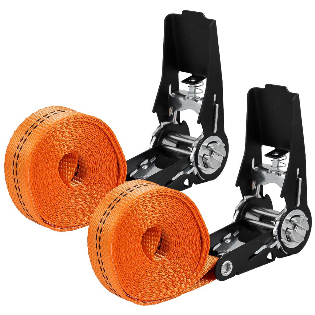 SUJETADORES CON MATRACA 1&quot; X 3M sin empaque