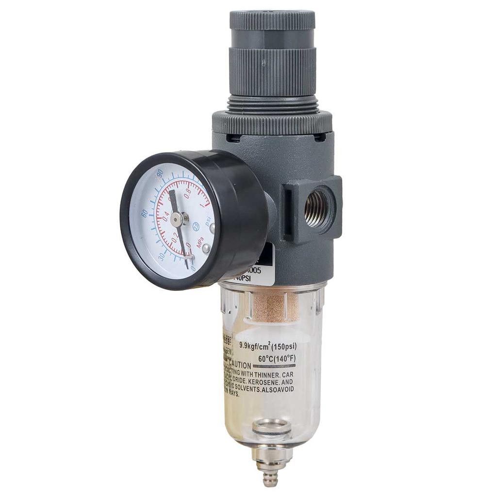 FILTRO REGULADOR DE AIRE 1/4" NPT