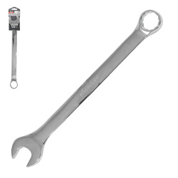 LLAVE COMBINADA CrV PULIDO ESPEJO FRACCIONAL 1&quot;
