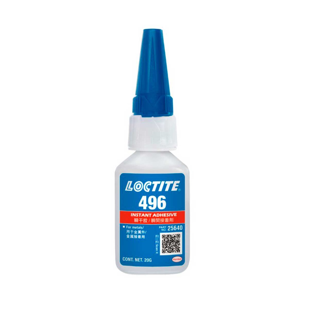 LOCTITE 496 ADHESIVO INSTANTANEO SUPER BONDER BOTELLA 20 g