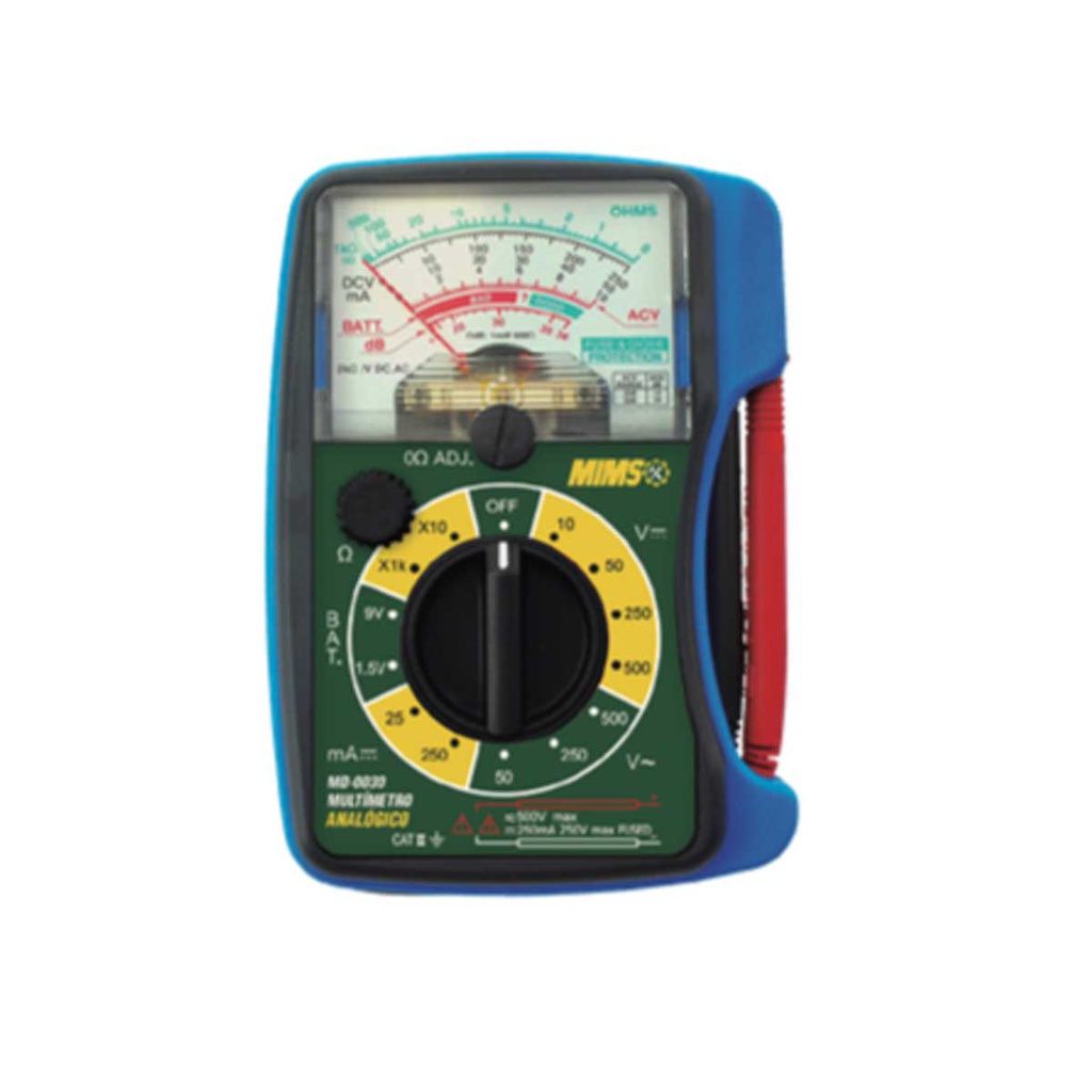 MULTIMETRO ANALOGO DE BOLSILLO 500V
