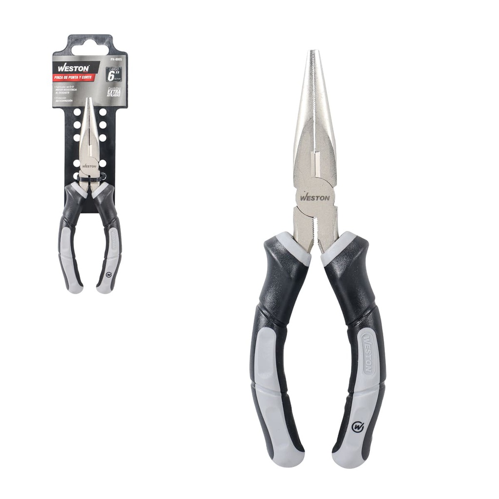 PINZAS DE PUNTAY CORTE 6&quot; (CAJA C/6 PZAS - PRECIO X PIEZA)