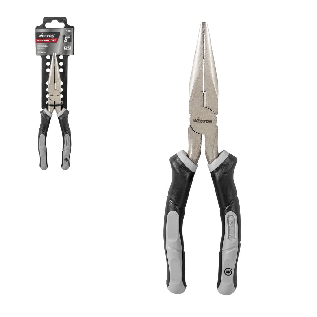 PINZAS DE PUNTAY CORTE 8&quot; (CAJA C/6 PZAS - PRECIO X PIEZA)