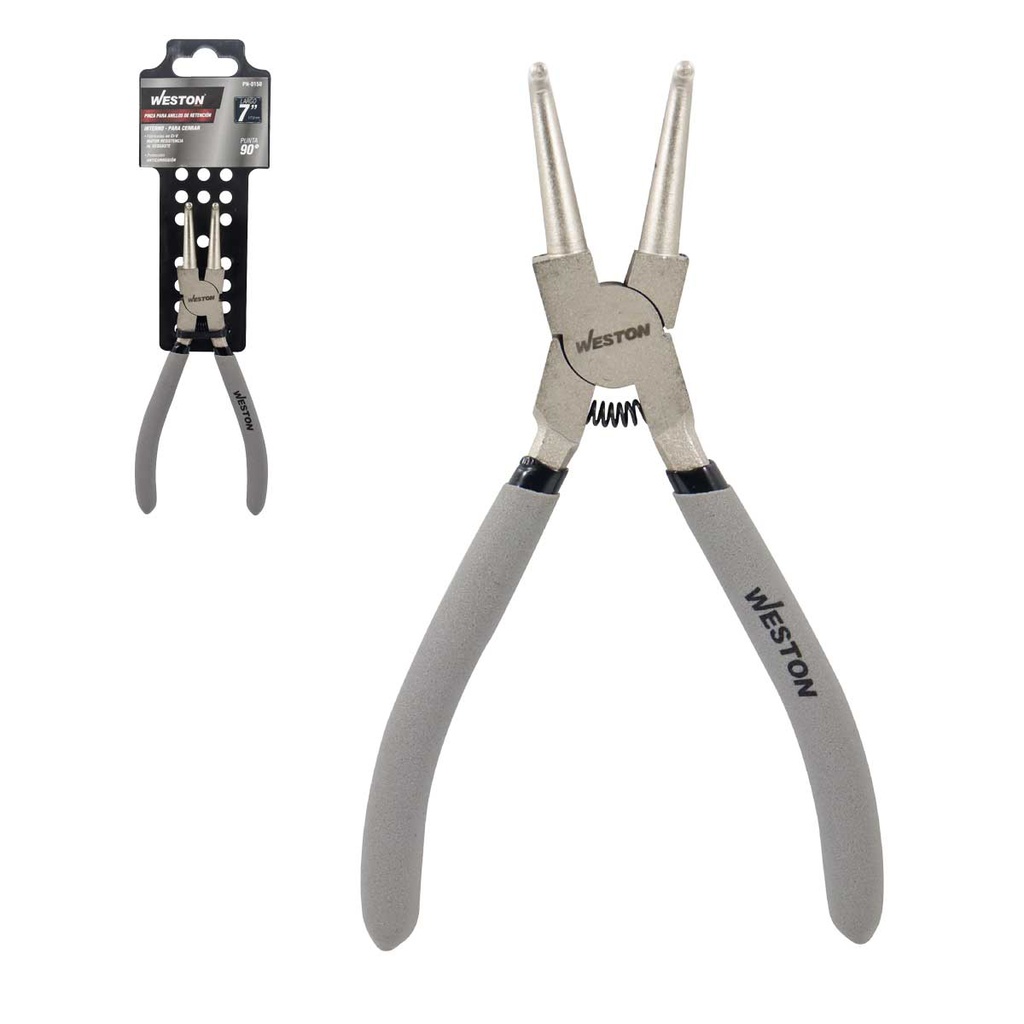 PINZAS PUNTA 90° PARA ANILLOS INTERIOIR 7&quot; (CAJA C/6 PZAS - PRECIO X PIEZA)