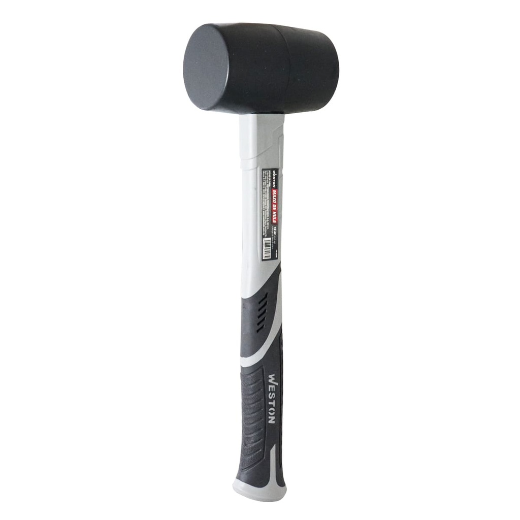 MAZO DE HULE 16 OZ MANGO 12" DE FIBRA DE VIDRIO