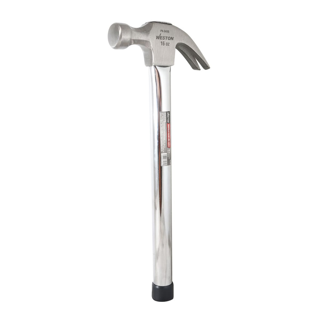 MARTILLO PULIDO UÑA CURVA 16 OZ MANGO 13&quot; TUBULAR