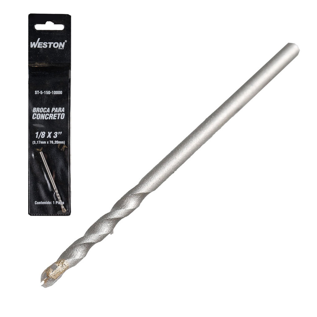 BROCA CONCRETO 1/2 X 4"