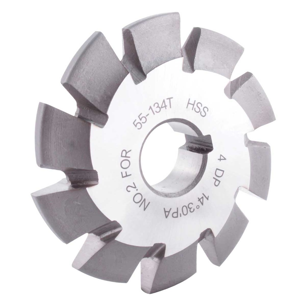 JGO CORTADOR P/ENGRANE 14.5° A.V. 4DP4" (8 PZAS)