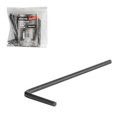 LLAVE HEXAGONAL L CORTA CrV  5/64"  (PRECIO X PZA - EMPAQUE C/50 PZAS)