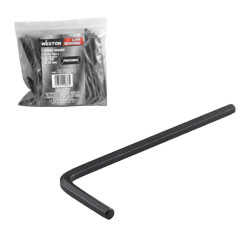 LLAVE HEXAGONAL L CORTA CrV  3/32" (PRECIO X PZA - EMPAQUE C/50 PZAS)