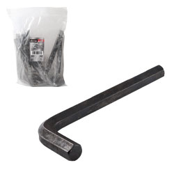 LLAVE HEXAGONAL L CORTA CrV  7/16"  (PRECIO X PZA - EMPAQUE C/10 PZAS)