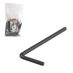 [ST-6-200-315] LLAVE HEXAGONAL L CORTA CrV  2,5MM  (PRECIO X PZA - EMPAQUE C/50 PZAS)